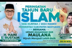 Ustadz Maulana Hadir di Banyuasin! Meriahkan Peringatan Tahun Baru Islam 1446 Hijriah