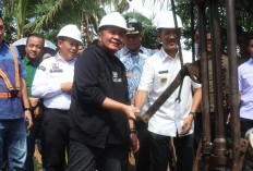 Gubernur Sumsel Groundbreaking Jembatan Air Sari, Siapkan Pembangunan Jembatan Air Pabil