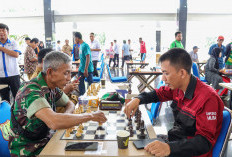 Peserta Antusias, Lomba Catur jadi Pembuka Rangkaian Peringatan HUT RI 79 di Muba 