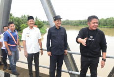 Pembangunan Jembatan Muara Enim-Pali-Prabumulih Mangkrak, HD: Segera Clearing Lahan!