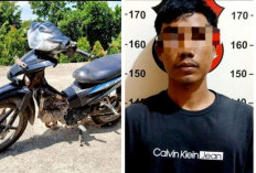 Polsek Muara Telang Ringkus Pelaku Curanmor, Korban Kehilangan Motor Kesayangan