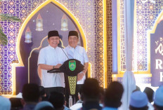 Awali Safari Ramadhan 1446 H, HDCU Sholat Isya dan Tarawih Berjamaah dengan Ribuan Umat Muslim Sumsel