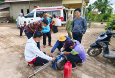 Cegah DBD, SDN 5 Muara Sugihan dan TK Handayani Difogging