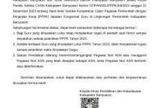 Guru Lulus PPPK tak Laksanakan Tugas Dianggap Gugur