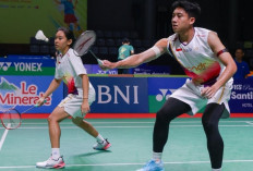 Tumbangkan Wakil Jepang, Marwan/Aisyah Melaju Mulus ke 8 Besar Indonesia Masters 2025