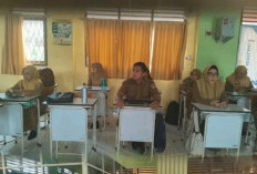 Mengawali Semester Genap, SMPN 6 Talang Kelapa Rapat Pembagian Tugas