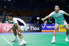 Kemenangan Meyakinkan! Fajar/Fikri Amankan Tempat di 16 Besar Korea Open 2025