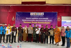 Kapolsek Makarti Jaya Hadiri Dialog Harmoni Lintas Keagamaan di Banyuasin