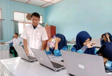 Melalui Simulasi OSN Kepala SMPN 1 Makarti Jaya Berharap Mendapat Hasil Maksimal