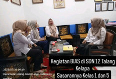 Murid Kelas 1 dan 5 Menjadi Sasaran BIAS di SDN 12 Talang Kelapa