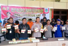 Polisi Banyuasin Gagalkan Penyelundupan Sabu 23 Gram dan Ekstasi 15 Ribu Butir