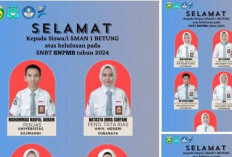 12 Siswa SMAN 1 Betung Lulus SNPMB Jalur SNBT