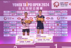 Hilang Fokus, Putri KW Harus Puas Menjadi Runner Up Taipei Open 2024