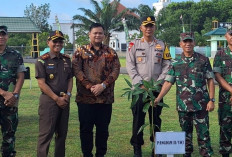 Pangdam II Sriwijaya Kunjungi Banyuasin, Perkuat Keamanan Pemilu dan Antisipasi Bencana