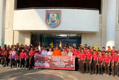 96 Pramuka Banyuasin Siap Harumkan Nama Daerah di Jambore Daerah Sumsel 2026