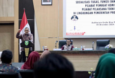 Pemprov Sumsel Gelar Sosialisasi Tugas, Fungsi dan Persyaratan sebagai PPK dan PPTK