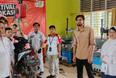 SMKN 1 Banyuasin Datangkan Guru Tamu dan Pelayanan Servive Gratis