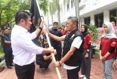 Kontingen Anggar Sumsel ke Kejurnas Sulteng Resmi Dilepas