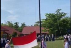 Upacara Hari Kesaktian Pancasila di SMPN 5  Berlangsung Khidmat