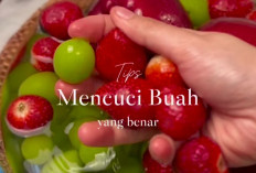 Mencuci Buah hanya Menggunakan Air, Simak Cara yang Benar Agar Terhindar dari Residu dan Bakteri