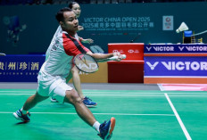 Bikin Ngilu! Rehan Naufal Cedera Saat Lawan Rekan Sendiri di Macau Open 2025