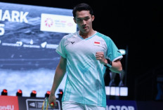 Main Agresif dan Tenang, Jonatan Kunci Tiket ke Perempat Final Denmark Open 2025