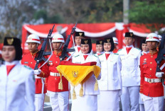 Zakiyah Annisa Ramadani, Sosok Pembawa Baki pada HUT RI ke-79 di Griya Agung Palembang