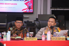 Cek Kesiapan Pilkada, Polres Banyuasin Gelar Rakor Linsek Ops Mantap Praja Musi 2024