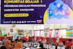 Lokakarya Komunitas Belajar 1 PSP 2 Digelar di SDN 12 Talang Kelapa