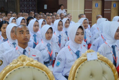 75 Calon Anggota Paskibraka Siap Sukseskan Pengibaran Bendera HUT RI di Muba