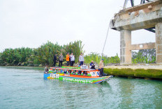 Pastikan Pelayanan Penyebrangan Sementara di Jembatan P6 Lalan Lancar, Sandi Lakukan ini..