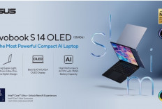 Anda Pekerja Mobile ? Asus Vivobook S14 Ini Wajib Dimiliki, Si Laptop Tipis dan Ringan