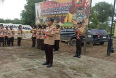 Saka Bhayangkara Hoegeng Imam Santoso Polres Banyuasin Gelar Perkemahan Bakti