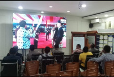 Polres Banyuasin Nonton Bareng Wayang Kulit Virtual