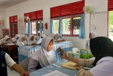 Siswa SMPN 1 Suak Tapeh Dapat Pelayanan Skrining Kesehatan