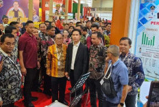 Wapres Terpilih Gibran Kunjungi Stand Banyuasin