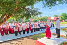 MPLS Hari ke 3 di SMPN 2 Banyuasin III Menyajikan Materi Pembentukan Karakter