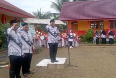 Upacara HUT PGRI dan HGN di Muara Sugihan Khidmat