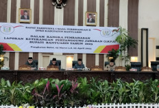 Dewan Sampaikan Hasil Pembahasan Pansus LKPJ Bupati Banyuasin Tahun Anggaran 2023