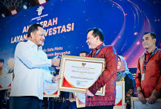 HEBAT! Pemprov Sumsel Raih Predikat Terbaik Ketiga Nasional Anugerah Layanan Investasi 2024 