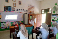 Coaching dan Monitor Kepala SDN 5 Sembawa 