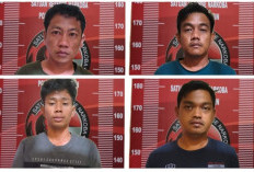 Wajah 4 Kurir Narkoba Terungkap! Satres Narkoba Polres Banyuasin Gagalkan Peredaran 1 Kg Sabu