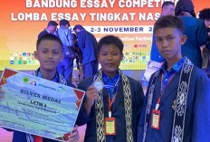 Saingi Univeraitas Ternama, Tim KIR SMPN 2 Banyuasin II Juara Nasional