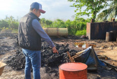 Gudang Penimbunan BBM Ilegal di Banyuasin Digerebek Sat Reskrim Polres Banyuasin!