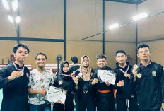 5 Medali Diperoleh Murid SMAN 1 Betung pada Ajang Pencak Silat Bupati Cup