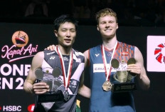 Kalahkan Chou Tien Chen, Anders Antonsen Juara Indonesia Open 2025 