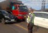Polres Banyuasin Tindak Tegas, Tilang ETLE Handheld Bagi Pengendara Lawan Arus