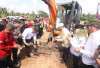Bupati Askolani dan Gubernur Herman Deru Launching Asta Infra di Karang Agung Ilir: Bangun Jalan 