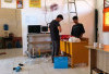 SMPN 2 Tungkal Ilir Pasang Camera CCTV