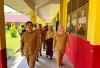 Kunjungi SMPN 1 dan SMPN 2 Banyuasin I, Ini Pesan Wabup